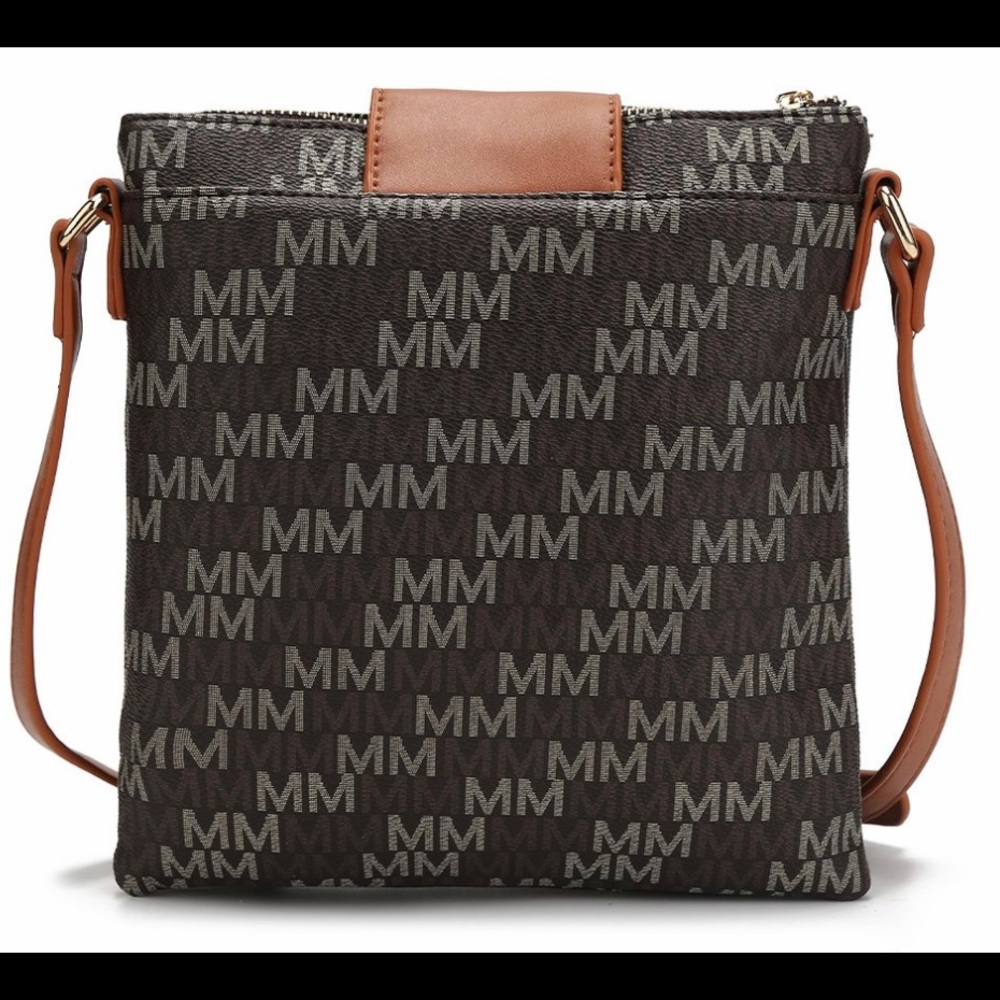 MKF by MIA K Red Sira Signature Crossbody Bag NWT - Picture 3 of 5
